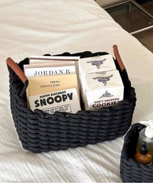 Made in I（メイドインアイ）の「ロープ編みバスケット（収納グッズ）」