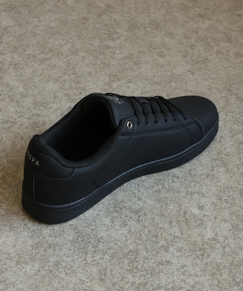 U.S. POLO ASSN.(ユーエスポロアッスン)の「【U.S. POLO ASSN./ユーエスポロアッスン】ワンポイント バイカラー コートスニーカー(スニーカー・メンズ・ホワイト×ブラック/ブラック×シルバー/ホワイト×グリーン・28cm/25cm/24.5cm/22.5cm/25.5cm/23cm/27cm/26cm/24cm/23.5cm/26.5cm)」の22枚目の写真