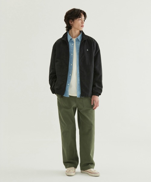 COVERNAT（カバーナット）の「[SOOBIN着用] NYLON TRACK JACKET（ナイロンジャケット・メンズ・ブラック/ピンク系その他/チャコールグレー・X-SMALL/SMALL/MEDIUM/LARGE/X-LARGE/XX-LARGE）」の13枚目の写真