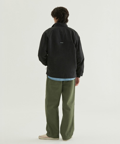 COVERNAT（カバーナット）の「[SOOBIN着用] NYLON TRACK JACKET（ナイロンジャケット・メンズ・ブラック/ピンク系その他/チャコールグレー・X-SMALL/SMALL/MEDIUM/LARGE/X-LARGE/XX-LARGE）」の15枚目の写真