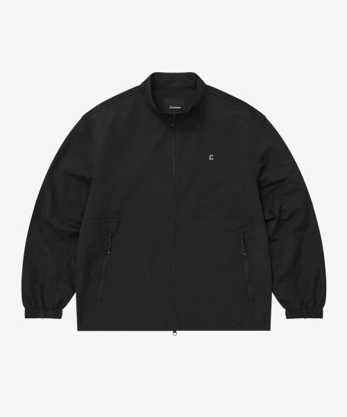 COVERNAT（カバーナット）の「[SOOBIN着用] NYLON TRACK JACKET（ナイロンジャケット・メンズ・ブラック/ピンク系その他/チャコールグレー・X-SMALL/SMALL/MEDIUM/LARGE/X-LARGE/XX-LARGE）」の9枚目の写真