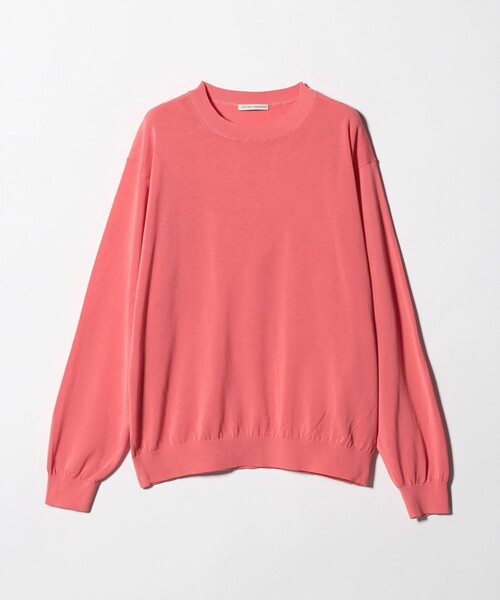 YLEVE イレーヴ  ハイツイストコットンニット UNITED ARROWS｜ハイツイストコットン ハイゲージ クルーネックニット