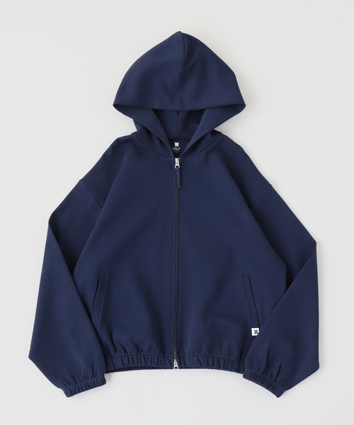 B.C STOCK（ベーセーストック）の「ANTS & ELEPHANTS / アンツアンドエレファンツ Wジャージー ジップパーカー（パーカー・メンズ・グレー/イエロー/オレンジ/ネイビー・LARGE/MEDIUM）」の2枚目の写真