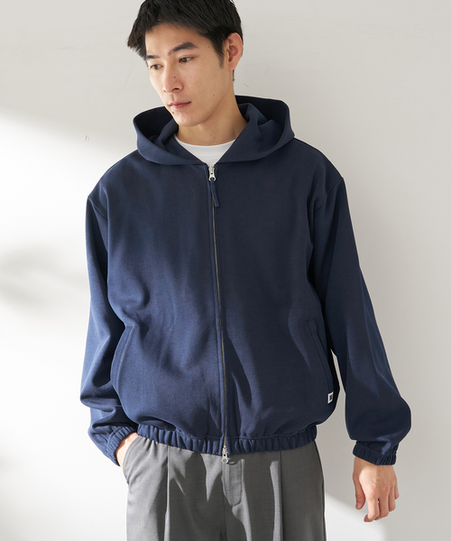 B.C STOCK(ベーセーストック)の「ANTS & ELEPHANTS / アンツアンドエレファンツ Wジャージー ジップパーカー(パーカー・メンズ・グレー/イエロー/オレンジ/ネイビー・LARGE/MEDIUM)」の19枚目の写真