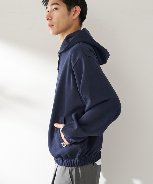 B.C STOCK(ベーセーストック)の「ANTS & ELEPHANTS / アンツアンドエレファンツ Wジャージー ジップパーカー(パーカー・メンズ・グレー/イエロー/オレンジ/ネイビー・LARGE/MEDIUM)」の20枚目の写真