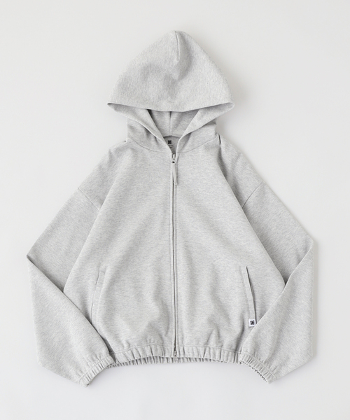B.C STOCK(ベーセーストック)の「ANTS & ELEPHANTS / アンツアンドエレファンツ Wジャージー ジップパーカー(パーカー・メンズ・グレー/イエロー/オレンジ/ネイビー・LARGE/MEDIUM)」の8枚目の写真