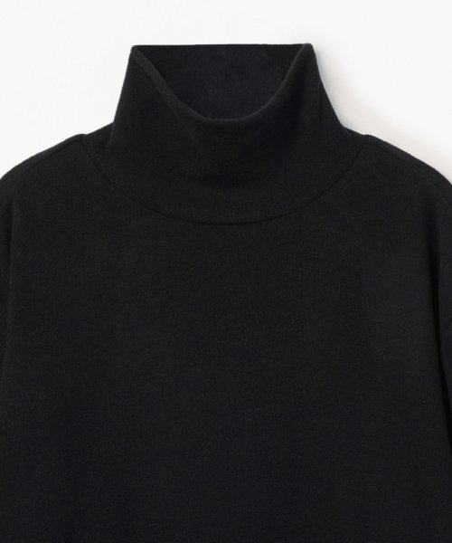MUSINSA STANDARD KIDS（ムシンサスタンダードキッズ）の「[ヒットスタンダード] 起毛リラックスドタートルネック長袖Tシャツ [ブラック]（Tシャツ/カットソー・レディース・その他・100/110/120/130/140/150/160）」の5枚目の写真
