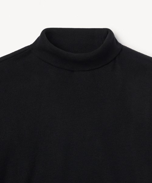 MUSINSA STANDARD KIDS（ムシンサスタンダードキッズ）の「[ヒットスタンダード] 起毛リラックスドタートルネック長袖Tシャツ [ブラック]（Tシャツ/カットソー・レディース・その他・100/110/120/130/140/150/160）」の6枚目の写真