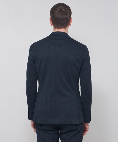 MACKINTOSH LONDON(マッキントッシュ ロンドン)の「【WEB・一部店舗限定】【FLEX JERSEY】グレンチェックジャージーセットアップジャケット(テーラードジャケット・メンズ・ネイビー・42/40/38)」の5枚目の写真