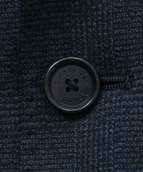 MACKINTOSH LONDON(マッキントッシュ ロンドン)の「【WEB・一部店舗限定】【FLEX JERSEY】グレンチェックジャージーセットアップジャケット(テーラードジャケット・メンズ・ネイビー・42/40/38)」の10枚目の写真