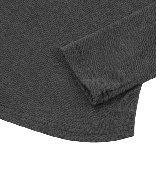 MUCENT（ムセント）の「【日本未発売/WEB限定】MUCENT(ムセント)/スナップボタン スリム フィット ロングスリーブ Tシャツ/NELLO SNAP BUTTON LONG SLEEVE T（Tシャツ/カットソー・レディース・ブラック/チャコールグレー/ホワイト・FREE）」の20枚目の写真