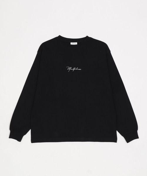 BROWNY(ブラウニー)の「BROWNY/ワンポイントT(LS)(Tシャツ/カットソー・メンズ・ホワイト系その他/ブラック/ホワイト・MEDIUM/LARGE)」の15枚目の写真