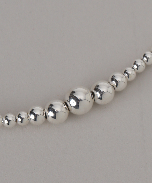 Spick & Span（スピックアンドスパン）の「ERICKA NICOLAS BEGAY/エリッカ ニコラス ビゲイ ナバホパールMIX 12mm/35cm（ネックレス・レディース・シルバー・FREE）」の7枚目の写真