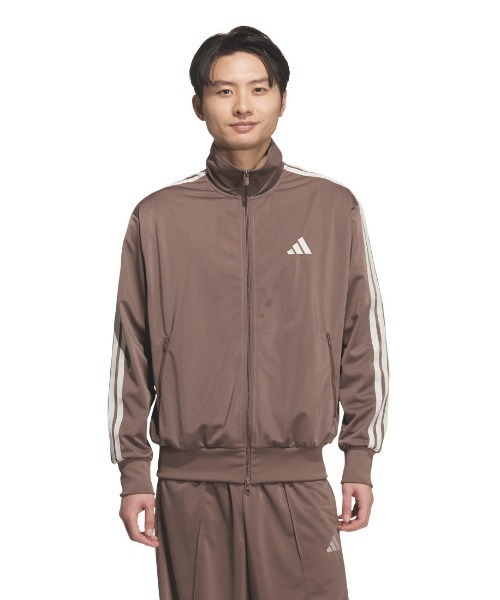 アディダス adidas STADIUM トリコット ルーズフィット トラックトップ