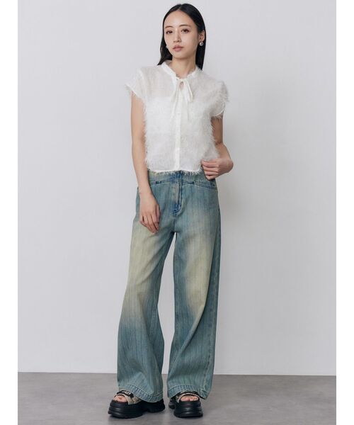 MURUA(ムルーア)の「ツートーンカラーコードサンダル(サンダル・レディース・その他1/ブラック・23.5/24.5/22.5)」の19枚目の写真