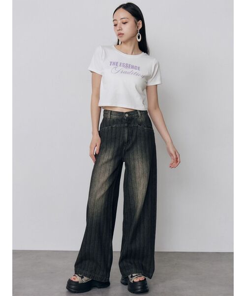 MURUA(ムルーア)の「ツートーンカラーコードサンダル(サンダル・レディース・その他1/ブラック・23.5/24.5/22.5)」の21枚目の写真