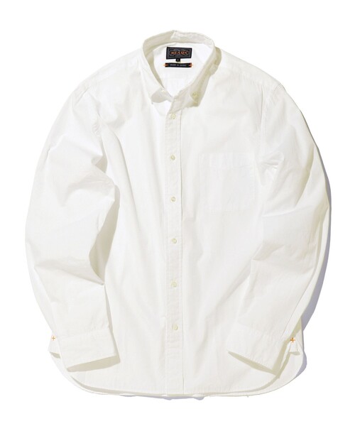 BEAMS PLUS（ビームスプラス）の「B.D. Color Broad（シャツ/ブラウス・メンズ・ホワイト/ネイビー/オリーブ・LARGE/MEDIUM/X-LARGE/SMALL）」の2枚目の写真