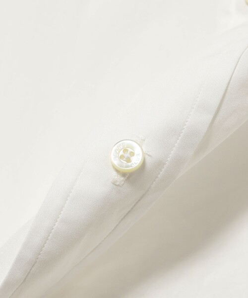 BEAMS PLUS（ビームスプラス）の「B.D. Color Broad（シャツ/ブラウス・メンズ・ホワイト/ネイビー/オリーブ・LARGE/MEDIUM/X-LARGE/SMALL）」の7枚目の写真