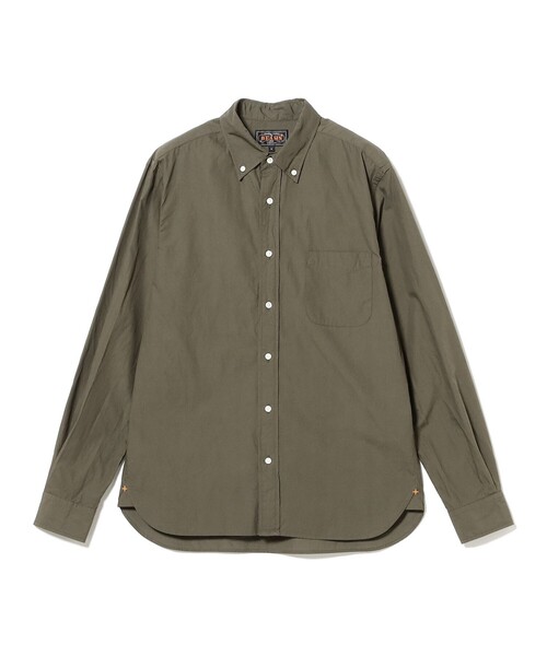 BEAMS PLUS（ビームスプラス）の「B.D. Color Broad（シャツ/ブラウス・メンズ・ホワイト/ネイビー/オリーブ・LARGE/MEDIUM/X-LARGE/SMALL）」の8枚目の写真