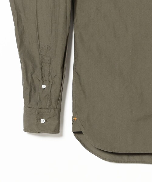BEAMS PLUS（ビームスプラス）の「B.D. Color Broad（シャツ/ブラウス・メンズ・ホワイト/ネイビー/オリーブ・LARGE/MEDIUM/X-LARGE/SMALL）」の10枚目の写真