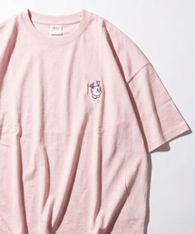2026SS Kirby’s Dream Land/星のカービィ オーバーサイズ キャラクター フロント/ブラックプリント 半袖Tシャツ