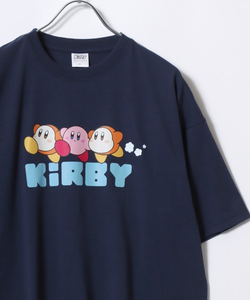 MARUKAWA（マルカワ）の「2026SS Kirby’s Dream Land/星のカービィ オーバーサイズ キャラクター フロント/ブラックプリント 半袖Tシャツ（Tシャツ/カットソー・レディース・アッシュグレー/ミント/ネイビー/ピンク・M/L）」の21枚目の写真