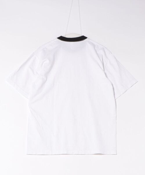 LOS ANGELES APPAREL(ロサンゼルスアパレル)の「【Los Angeles Apparel /ロサンゼルス アパレル】 Ring 6.5oz S/S Garment Dye Tee/ヘビーウェイト ガーメントダイ リンガーT/ アメリカ製 / 無地T / ユニセックス(Tシャツ/カットソー・メンズ・ホワイト系その他/グレー系その他/ベージュ系その他・MEDIUM/LARGE/X-LARGE)」の5枚目の写真