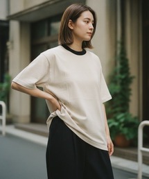【Los Angeles Apparel /ロサンゼルス アパレル】 Ring 6.5oz S/S Garment Dye Tee/ヘビーウェイト ガーメントダイ リンガーT/ アメリカ製 / 無地T / ユニセックス