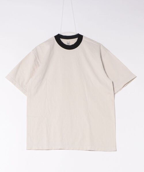 LOS ANGELES APPAREL(ロサンゼルスアパレル)の「【Los Angeles Apparel /ロサンゼルス アパレル】 Ring 6.5oz S/S Garment Dye Tee/ヘビーウェイト ガーメントダイ リンガーT/ アメリカ製 / 無地T / ユニセックス(Tシャツ/カットソー・メンズ・ホワイト系その他/グレー系その他/ベージュ系その他・MEDIUM/LARGE/X-LARGE)」の7枚目の写真