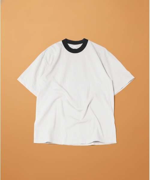 LOS ANGELES APPAREL(ロサンゼルスアパレル)の「【Los Angeles Apparel /ロサンゼルス アパレル】 Ring 6.5oz S/S Garment Dye Tee/ヘビーウェイト ガーメントダイ リンガーT/ アメリカ製 / 無地T / ユニセックス(Tシャツ/カットソー・メンズ・ホワイト系その他/グレー系その他/ベージュ系その他・MEDIUM/LARGE/X-LARGE)」の9枚目の写真