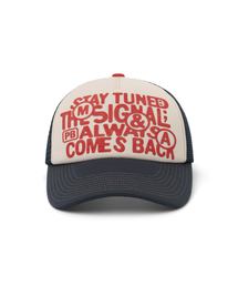 Millo Archive（ミロ アーカイブ）の「チューンシグナルトラッカーハット [ネイビー]（キャップ）」