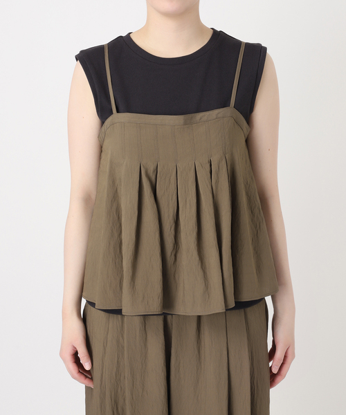 B.C STOCK(ベーセーストック)の「《3点セット》手洗い可 / multiple way 3 piece(つなぎ/オールインワン・レディース・ブラック系その他/カーキ/ブラック/ネイビー/ブラウン・FREE)」の8枚目の写真