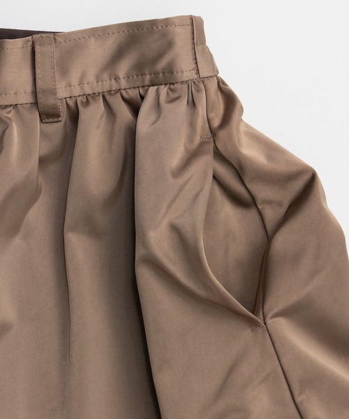 MAISON SPECIAL(メゾンスペシャル)の「Micro Mini Culotte Pants/マイクロミニキュロットパンツ(その他パンツ・レディース・モカ/ブラック・FREE)」の7枚目の写真