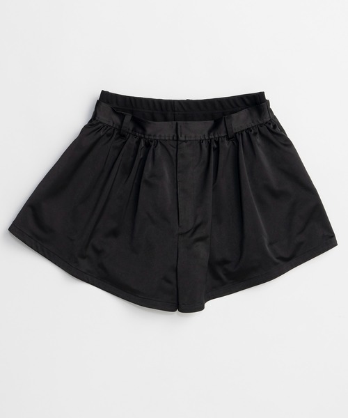 MAISON SPECIAL(メゾンスペシャル)の「Micro Mini Culotte Pants/マイクロミニキュロットパンツ(その他パンツ・レディース・モカ/ブラック・FREE)」の10枚目の写真