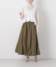 NANO universe | ナイロンタッサーバルーンスカート(スカート)