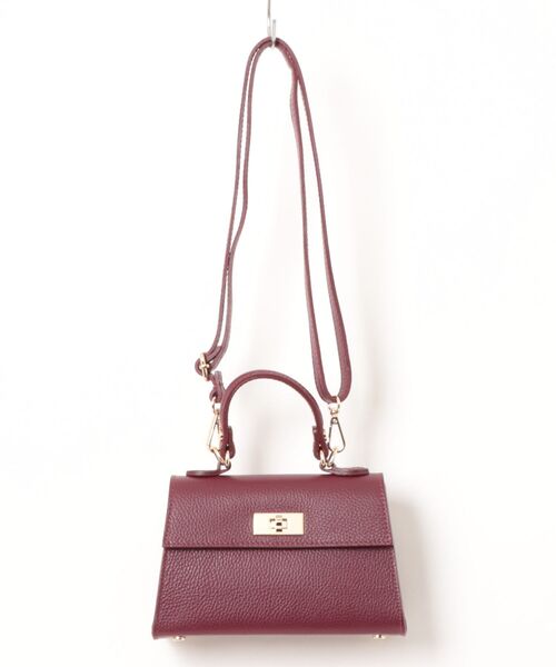 NOMBRE IMPAIR（ノンブルアンペール）の「【Antonello masi】ハンドBAG（ハンドバッグ・レディース・ブラウン/ボルドー/ブラック・FREE）」の12枚目の写真