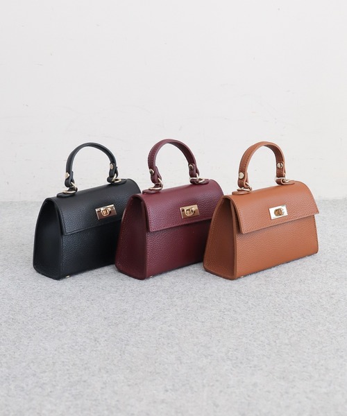 NOMBRE IMPAIR（ノンブルアンペール）の「【Antonello masi】ハンドBAG（ハンドバッグ・レディース・ブラウン/ボルドー/ブラック・FREE）」の13枚目の写真