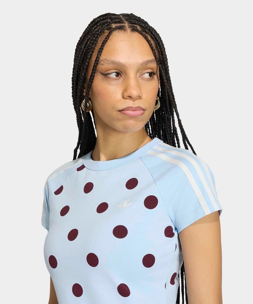 adidas（アディダス）の「スリムフィット カリ半袖Tシャツ