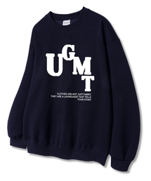 UGMT ウェア 裏毛 スウェット Tシャツ ネイビー