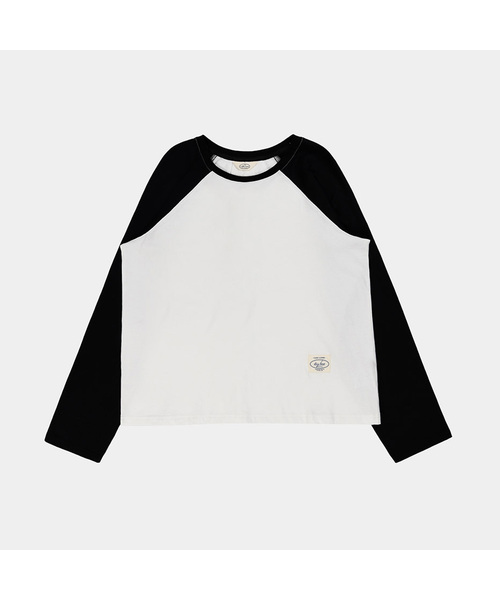 PIGMENT（ピグメント）の「ナグランバックポイントTシャツ (YZTS2601003)（Tシャツ/カットソー・レディース・アイボリー/オートミール・FREE）」の2枚目の写真