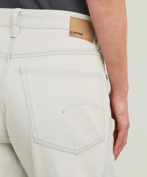 G-STAR(ジースター)の「Hybrid Contor 3D Wide Jeans/パネル切り替えデザイン立体裁断ワイドジーンズ/L28(デニムパンツ・レディース・ライトブルー・24inch/25inch/26inch/27inch)」の2枚目の写真
