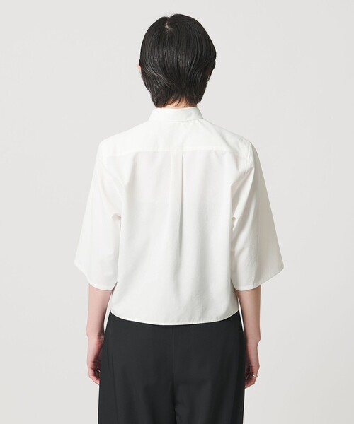 MARW UNITED ARROWS(マルゥ ユナイテッドアローズ)の「<MARW UNITED ARROWS>タイプライター 7分袖 シャツ(シャツ/ブラウス・レディース・ホワイト/ブラック・FREE)」の10枚目の写真