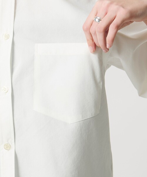 MARW UNITED ARROWS(マルゥ ユナイテッドアローズ)の「<MARW UNITED ARROWS>タイプライター 7分袖 シャツ(シャツ/ブラウス・レディース・ホワイト/ブラック・FREE)」の14枚目の写真