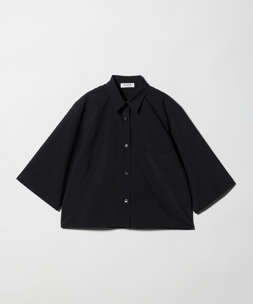 MARW UNITED ARROWS(マルゥ ユナイテッドアローズ)の「<MARW UNITED ARROWS>タイプライター 7分袖 シャツ(シャツ/ブラウス・レディース・ホワイト/ブラック・FREE)」の17枚目の写真