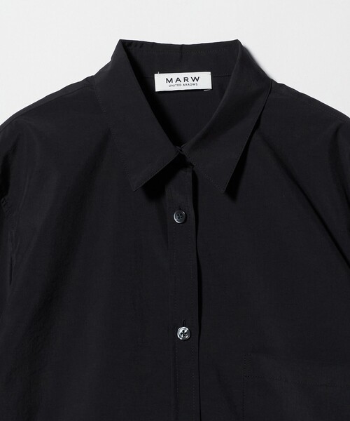 MARW UNITED ARROWS(マルゥ ユナイテッドアローズ)の「<MARW UNITED ARROWS>タイプライター 7分袖 シャツ(シャツ/ブラウス・レディース・ホワイト/ブラック・FREE)」の19枚目の写真