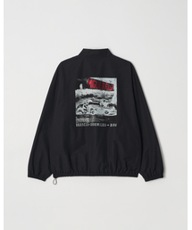 SUPERVELOCE（スーパー ベローチェ）の「Miglia Quarter Zip Jacket Black（ナイロンジャケット）」