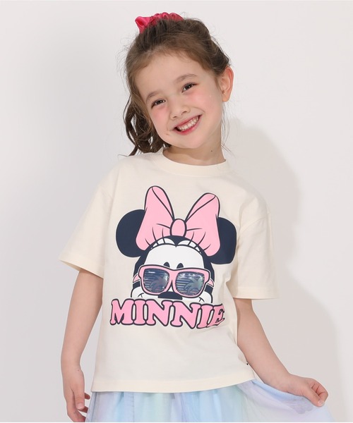 BABYDOLL(ベビードール)の「親子お揃い ディズニー リゾート柄レンチキュラーTシャツ 1587K(Tシャツ/カットソー・キッズ・パープル/ライトブルー/ホワイト系1/ホワイト系2/イエロー×グリーン/ブルー・80cm/90cm/100cm/110cm/120cm/130cm/140cm/150cm)」の3枚目の写真