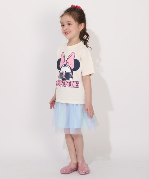 BABYDOLL(ベビードール)の「親子お揃い ディズニー リゾート柄レンチキュラーTシャツ 1587K(Tシャツ/カットソー・キッズ・パープル/ライトブルー/ホワイト系1/ホワイト系2/イエロー×グリーン/ブルー・80cm/90cm/100cm/110cm/120cm/130cm/140cm/150cm)」の21枚目の写真
