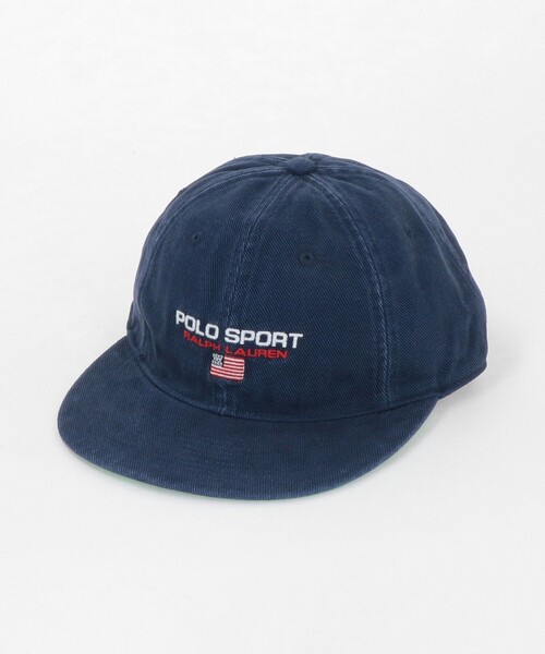 UNITED ARROWS & SONS(ユナイテッドアローズアンドサンズ)の「<POLO SPORT> Logo Authentic/キャップ(キャップ・メンズ・ネイビー/ケリーグリーン・FREE)」の2枚目の写真