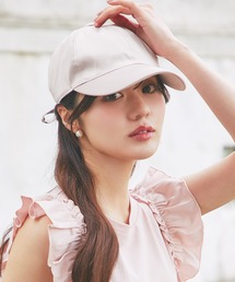 tocco closet（トッコ　クローゼット）の「完全遮光＆抗菌防臭♪サテンリボンキャップ（キャップ）」